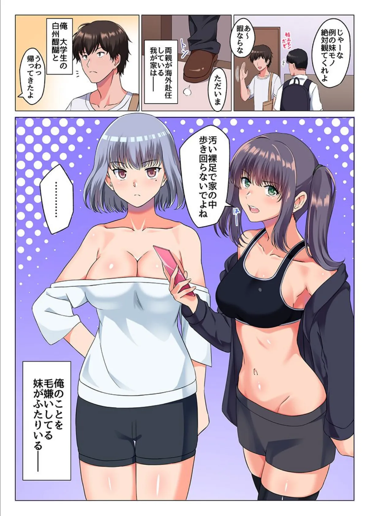 エロエロ従姉妹と、妹たちと、義姉たちとハーレム! 4ページ