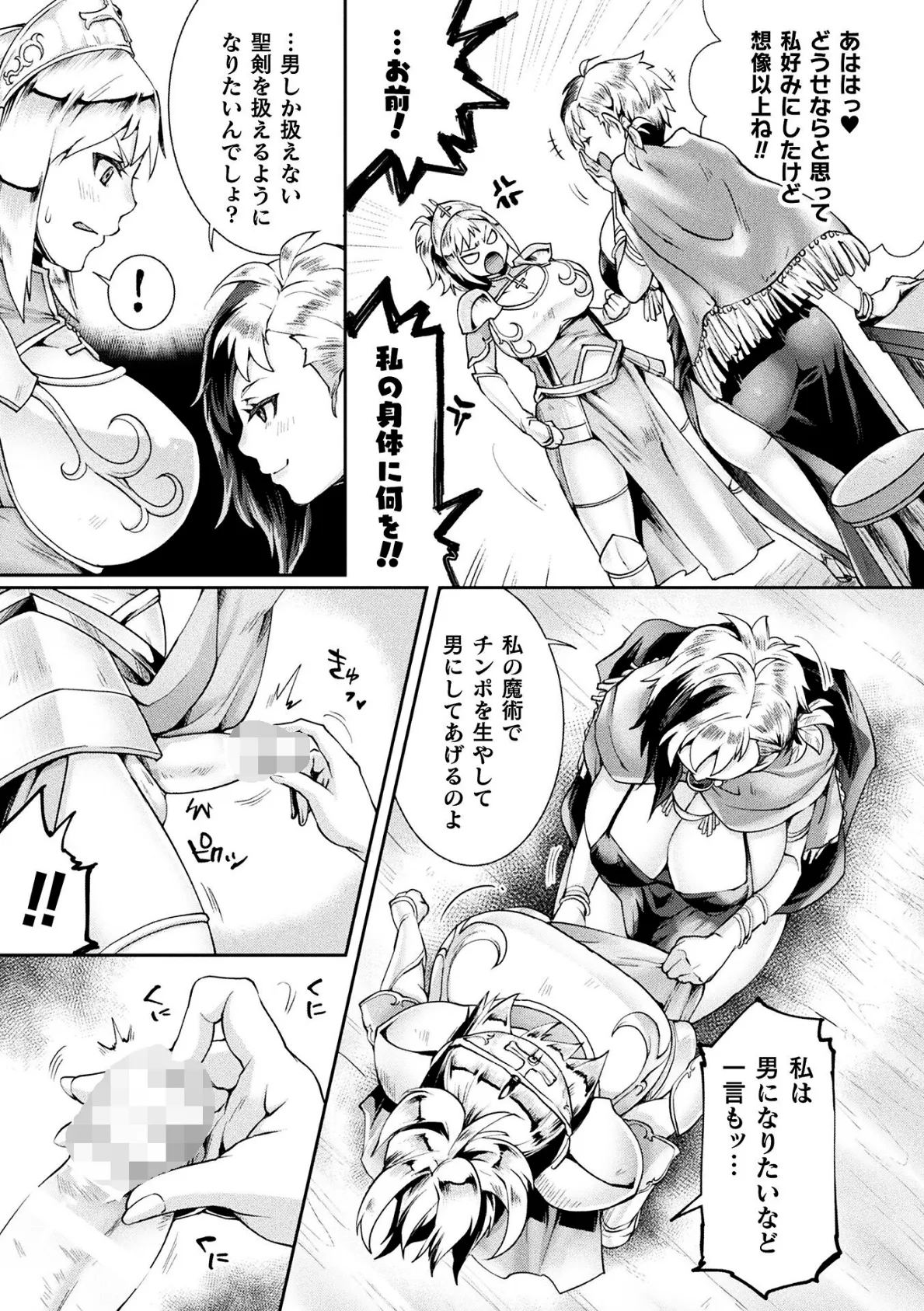 禁断のクラスチェンジ！ 聖騎士もヤリたいッ【単話】 5ページ