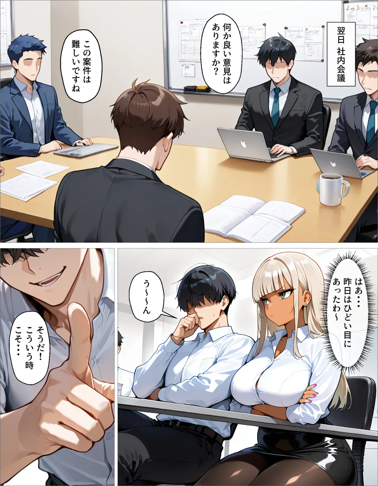 新卒の黒ギャルが「きも…」って言いながら搾精してくれる話（2） 7ページ