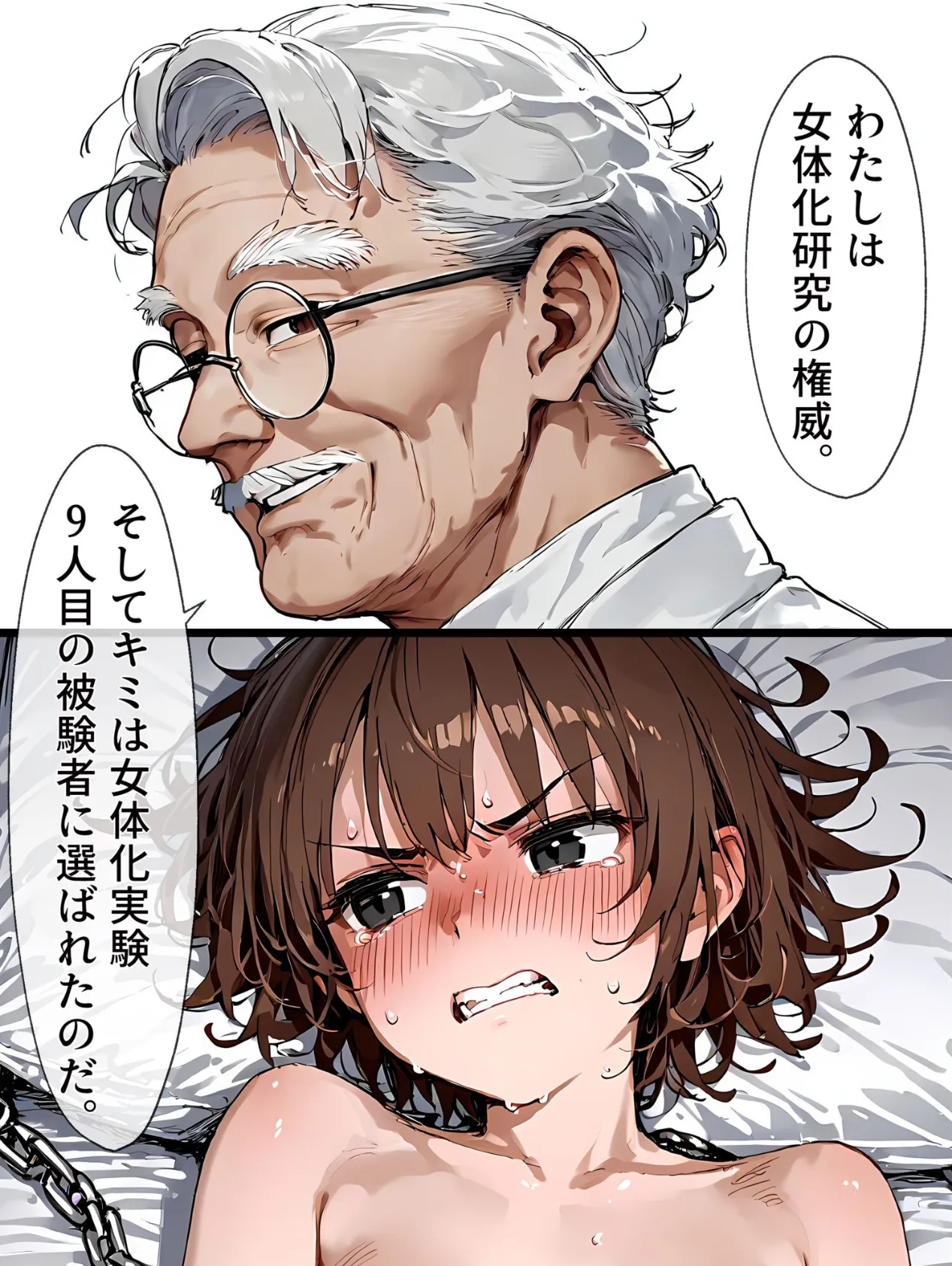 女体化実験（1）〜1週間完全メス堕ちプログラム 10ページ