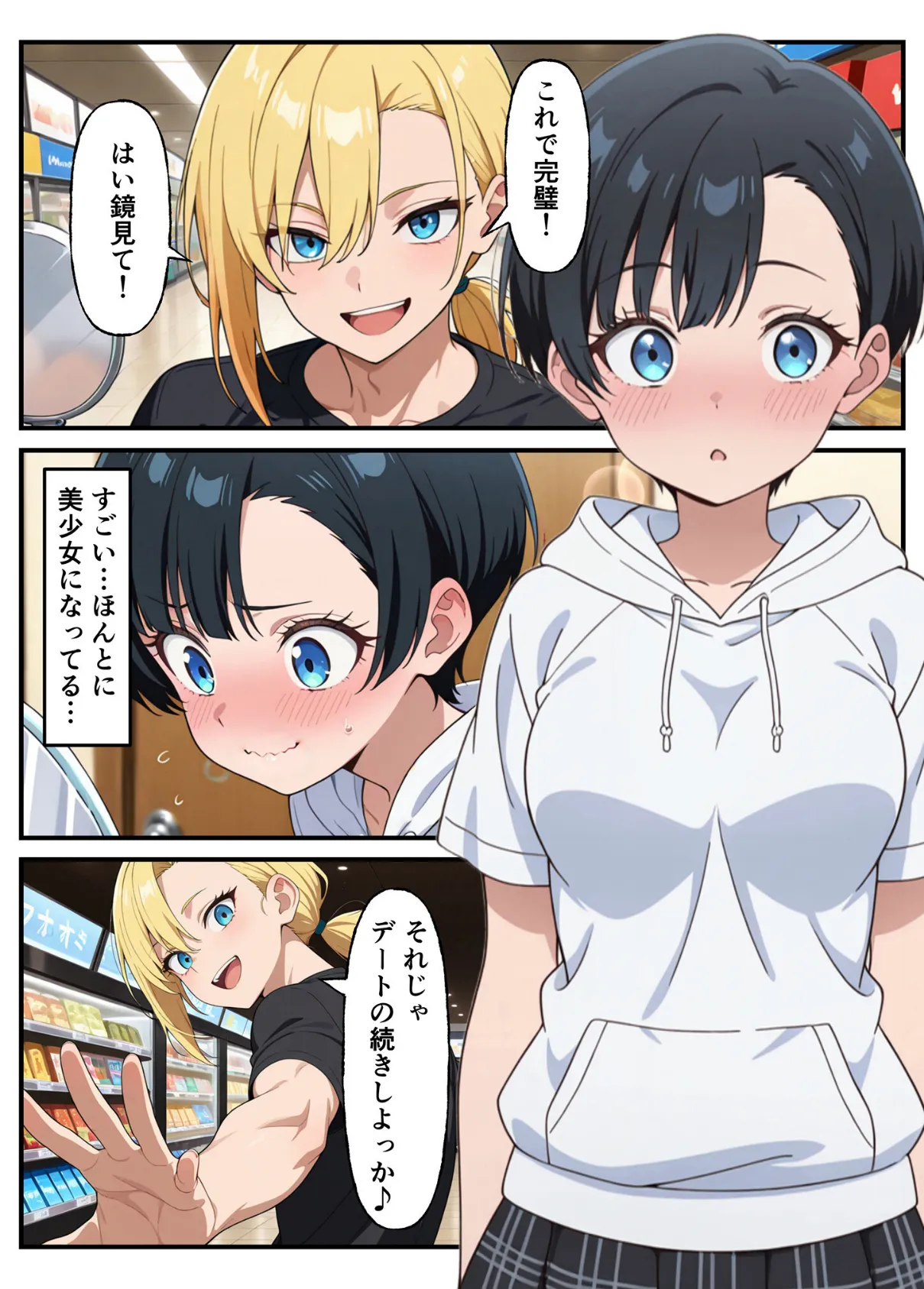 性転換希望調査に僕だけ希望するで出した結果、本当に女の子になってしまった話 20ページ