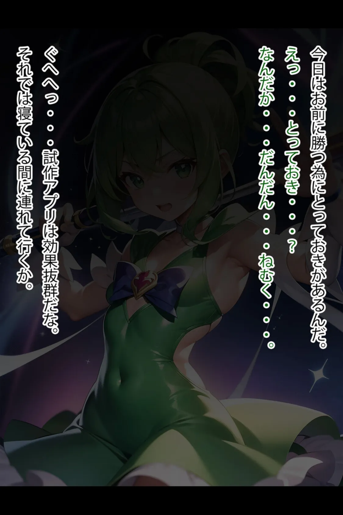 【全2作収録】禁断の悪堕ち変身ヒロイン【グリーン・シルバー編】 モザイク版 8ページ