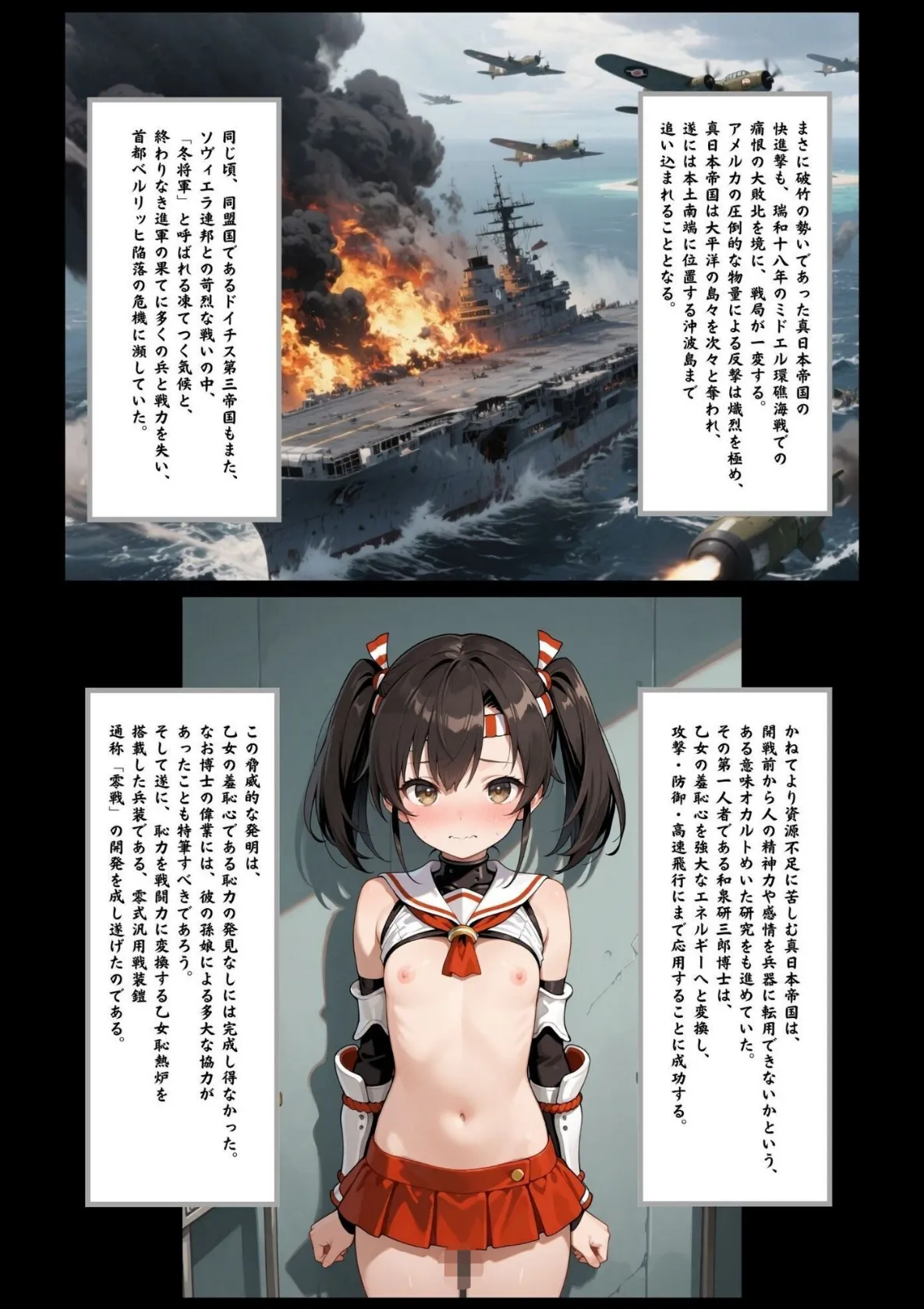 恥力大戦〜捕虜の戦乙女は性処理玩具に〜 9ページ