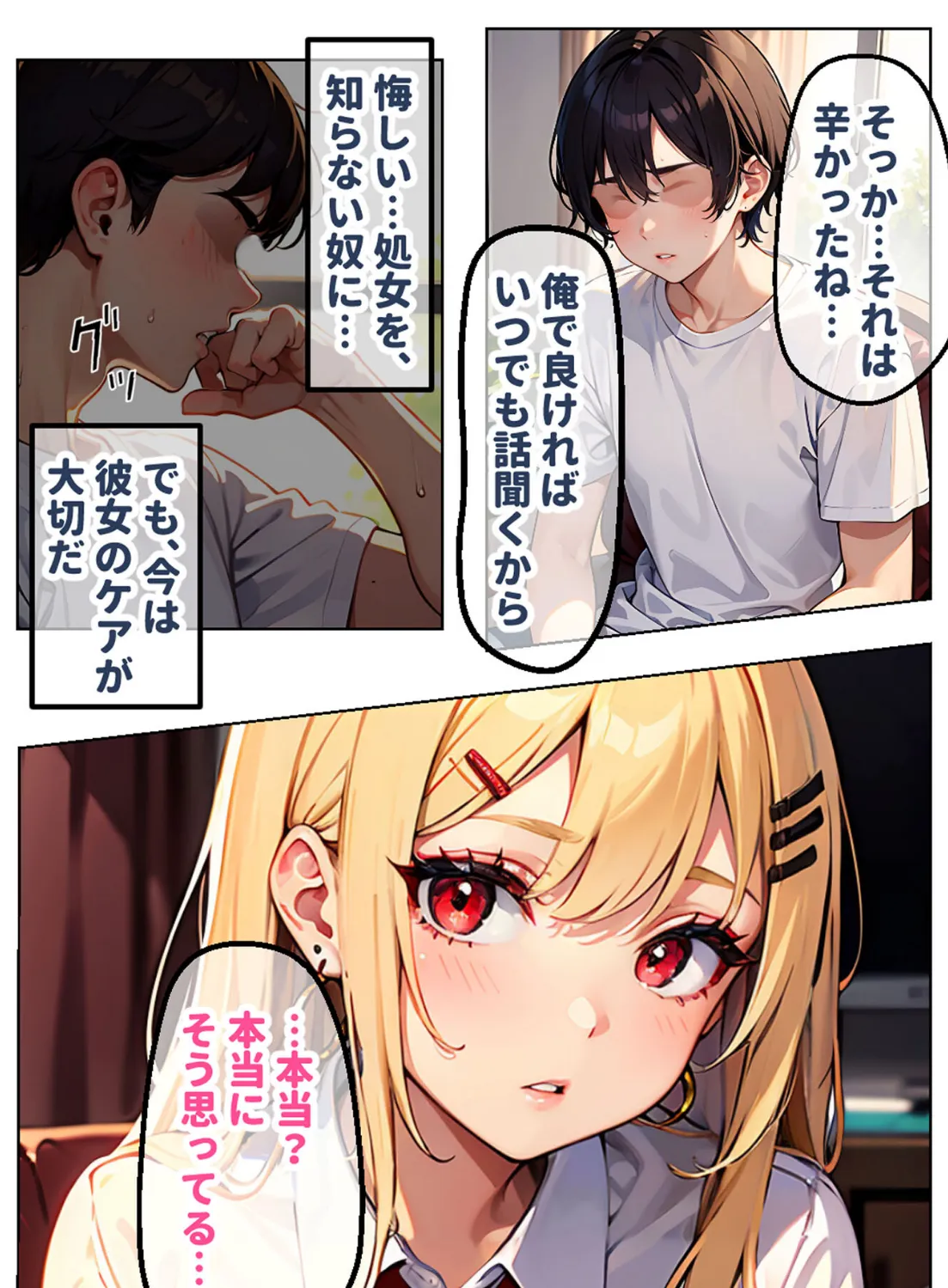 見た目ギャル、中身清楚が堕ちるまで 2幼馴染編 モザイク版 7ページ