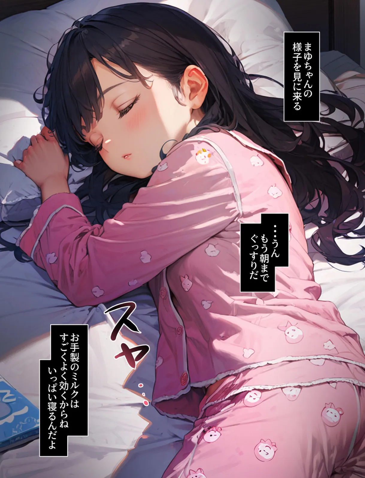 おやすみ、まゆちゃん モザイク版 7ページ