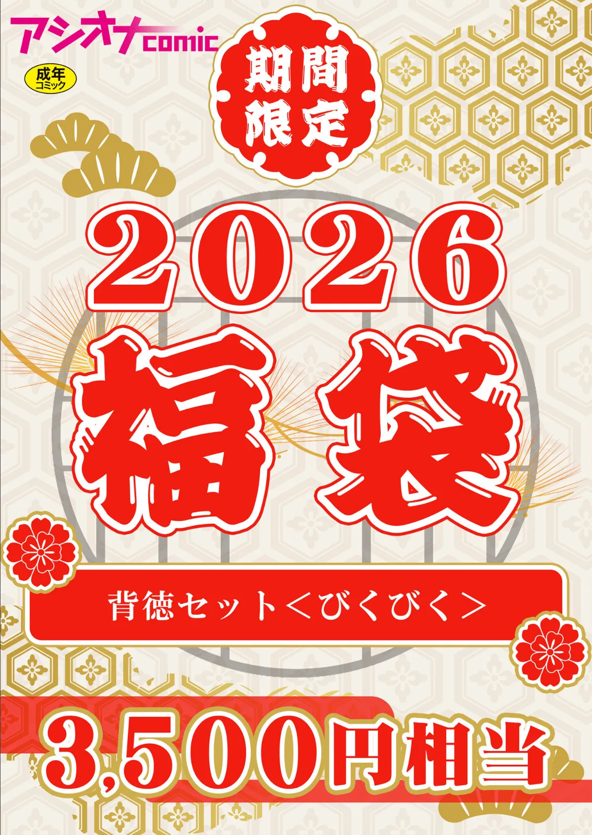 アシオナ福袋2026 背徳セット〈びくびく〉【18禁】
